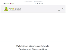 Tablet Screenshot of nnk-expo.ru